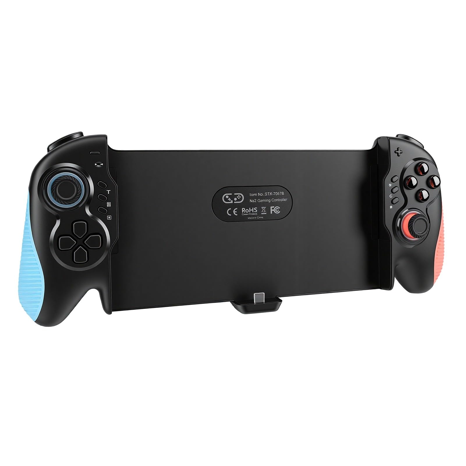 Fabater Joypad Sostitutivo per 2 con modalità e Funzione di Chat Vocale per Un'esperienza di Gioco Migliorata per Tutti i Giocatori