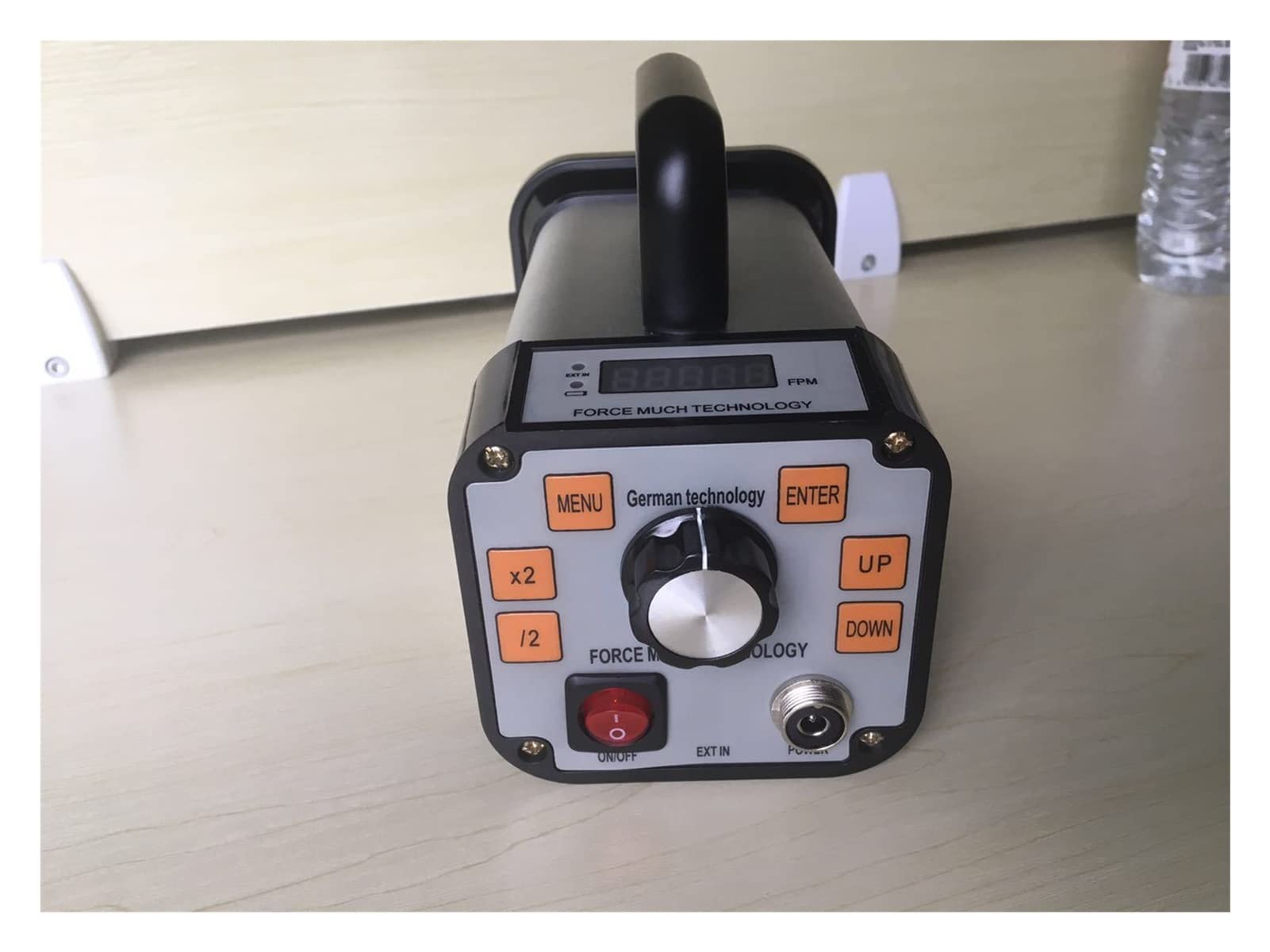 Estroboscopio de mano digital DIRIGIÓ Medidor luz estroboscópico recargable MQ01A Equipo impresión portátil probador Cuentas lámpara, Módulo tecnológico