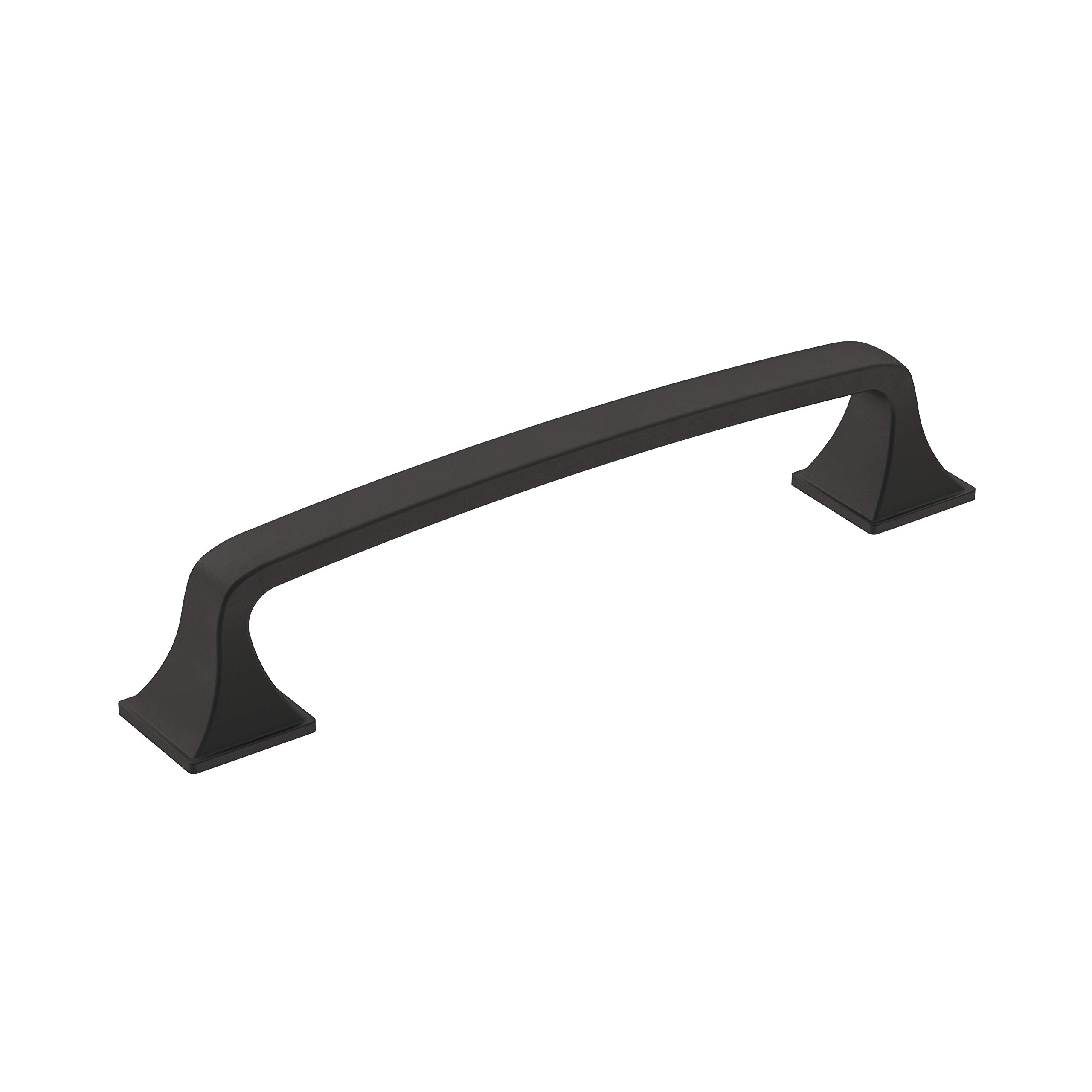 Amerock, Matte Black, 5-1/16 inch (128mm) Center-to-Center