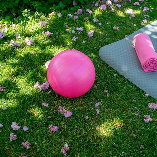 TRIXES Rosa Pilates-Übung, Kräftigungsball, PVC,...