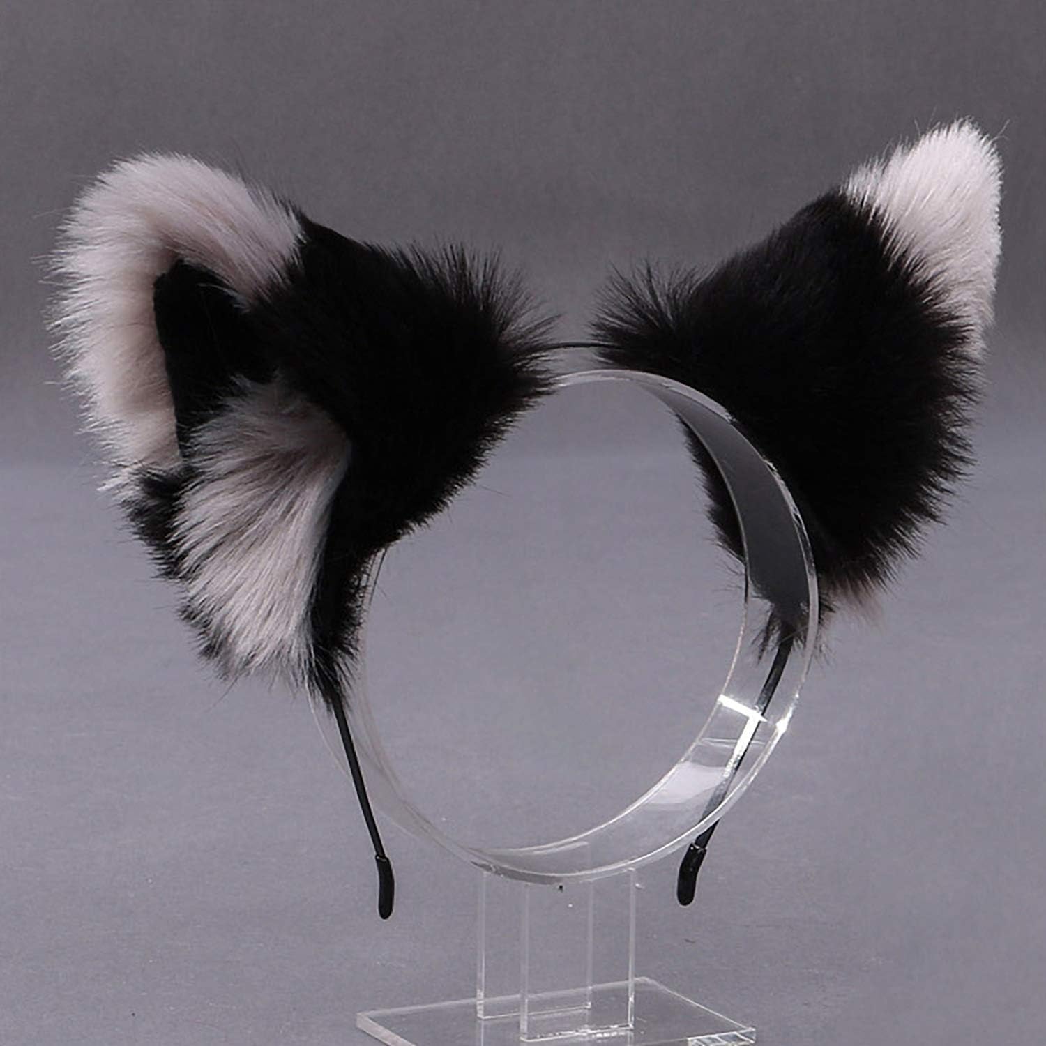 Faylay Women Cat Ears Headband Cosplay Hairband Fluffy Cute Party Headwear - Image 2