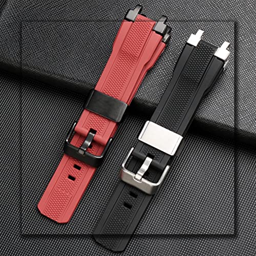 Bracelet silicone pour Casio MTG-B1000 concave durable agate - 7