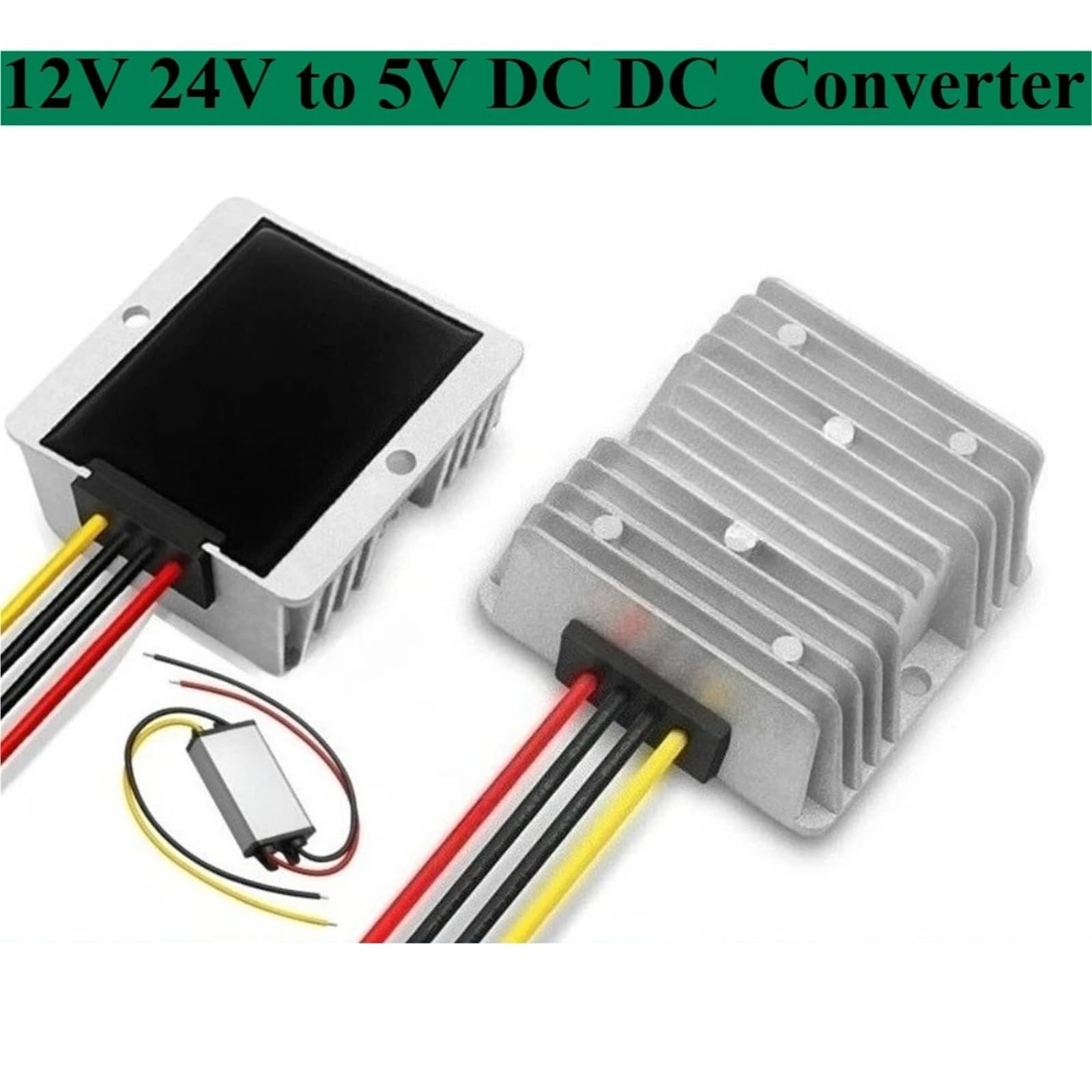12v 24v to 5v 1A 3A 5A 10A 15A 20A 25A 30A 40A DC DC Converter Step Down Stabilizer Power Supply Voltage Module(12V 24V to 5V 25A L)
