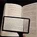 Magnifying Glass for Reading (3X), Real Glass, Large Rectangle Viewing Pane