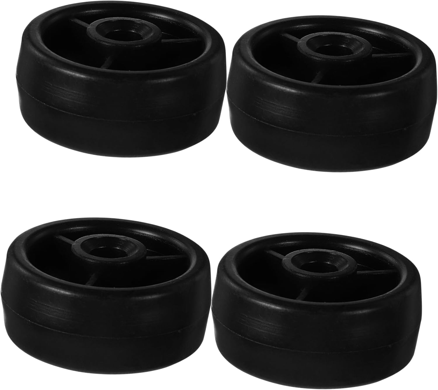 4pcs Heavy Duty Caster Wheels for Fitness Equipment Roller Replacement for Treadmills Exercise Bikes Easy for Home Gym