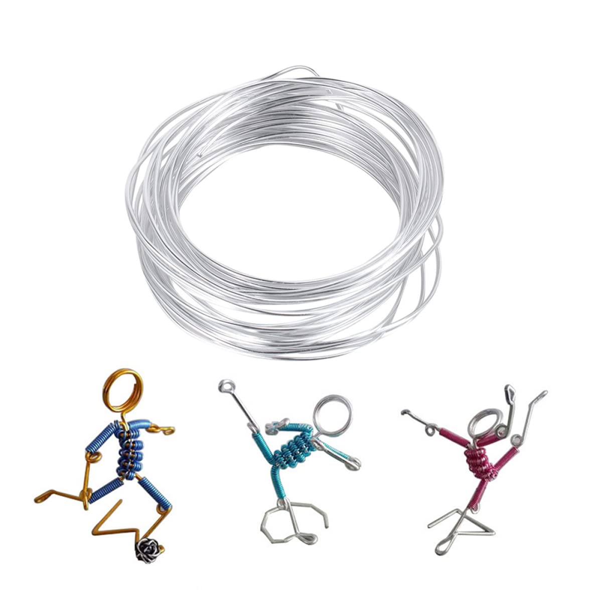 EXCEART 12rollos Alambre De Flexible Para Manualidades Para Modelado De Soporte De Flores y Esculturas Artísticas