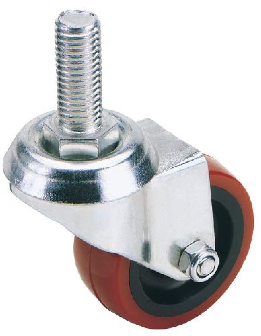 Draper 65515 75mm Dia. Swivel Bolt Fixing Polyurethane Wheel - S.w...