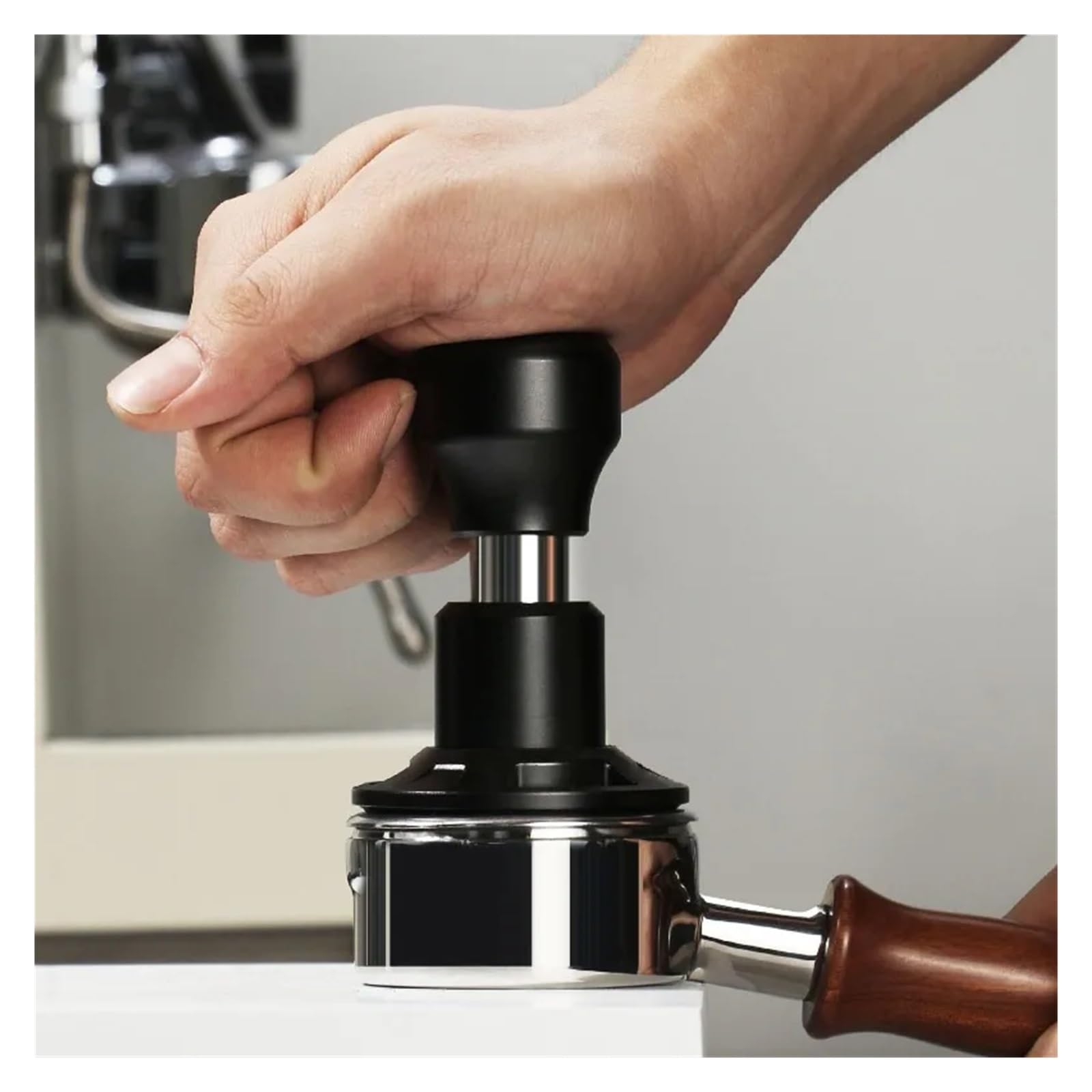 Pressino espresso di ricambio in lega di alluminio, 51/53/58.5mm