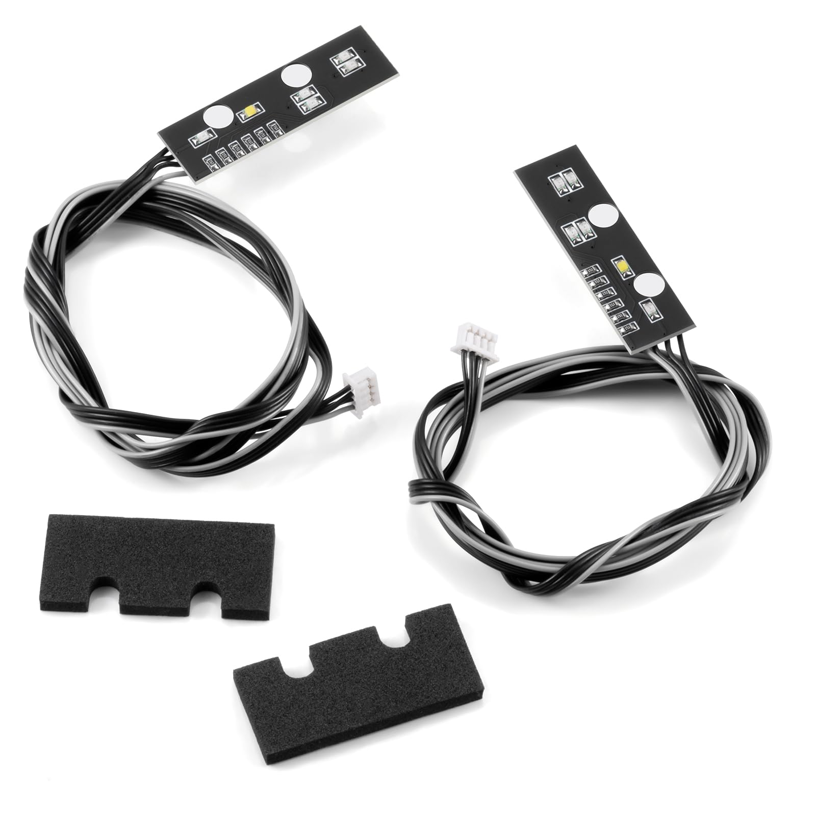 AXspeed 1Pair RC LED Light Taillight Rear Light for 1:14 Tamiya Tractor FH16XL 750 Climbing Trailer Upgrade