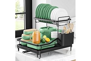 Kitsure Dish Drying Rack: The Ultimate Kitchen Counter Solution