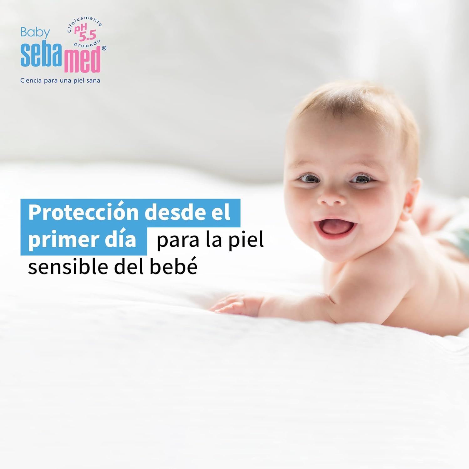 Sebamed Baby Crema Balsámica, con Pantenol para el Cuidado Diario de la Zona del Pañal del Bebé, Piel Delicada