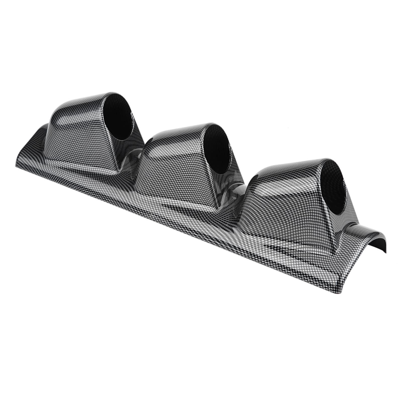 aqxreight - Pod per Manometro 52 Mm, Supporto per Calibro a Staffa con Supporto per Misuratore Universale per Sport per Impieghi Gravosi(3 fori)