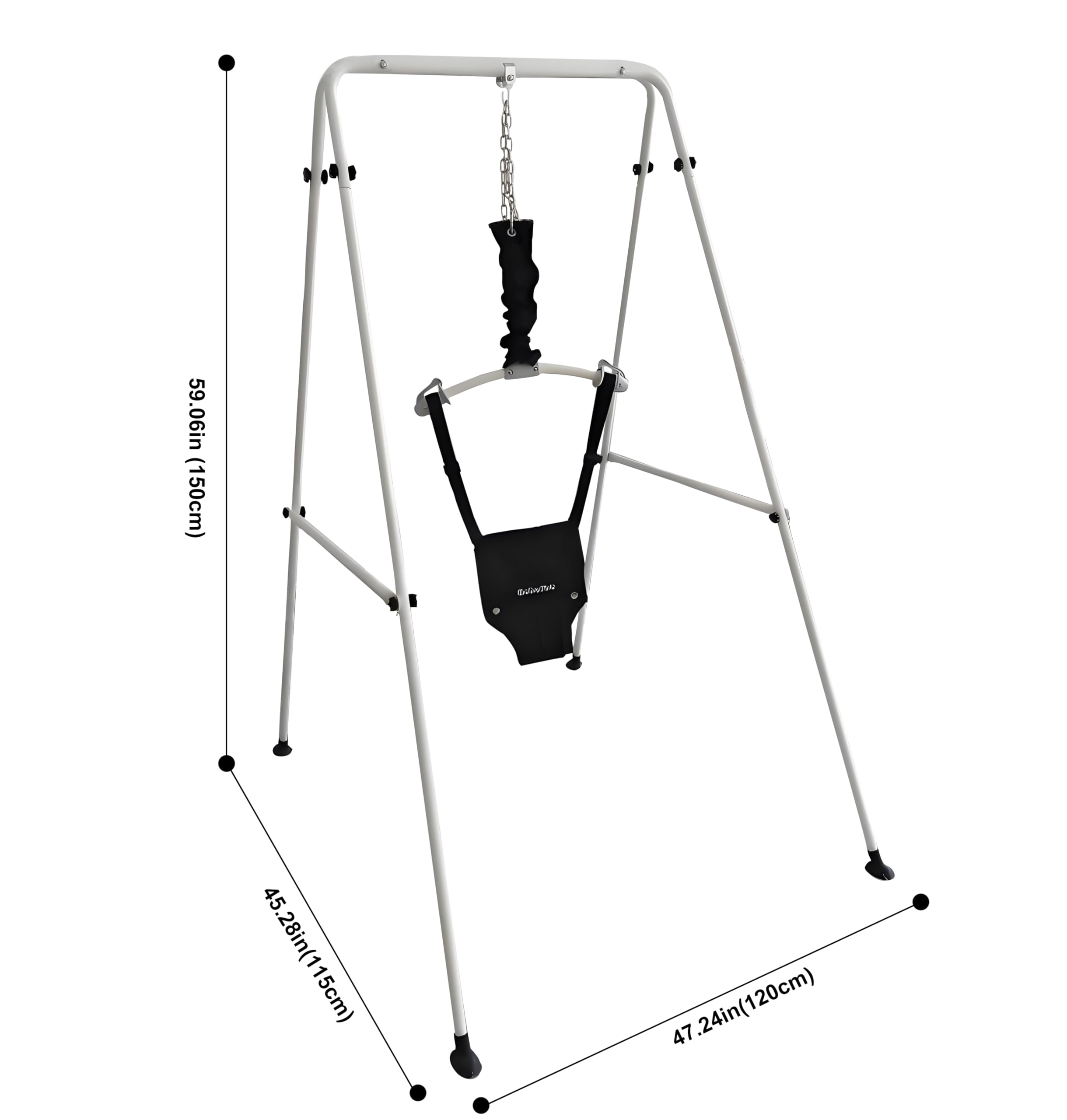 Puente de puerta para bebé con soporte para bebés activos que aman saltar y divertirse para bebés de 6 a 24 meses