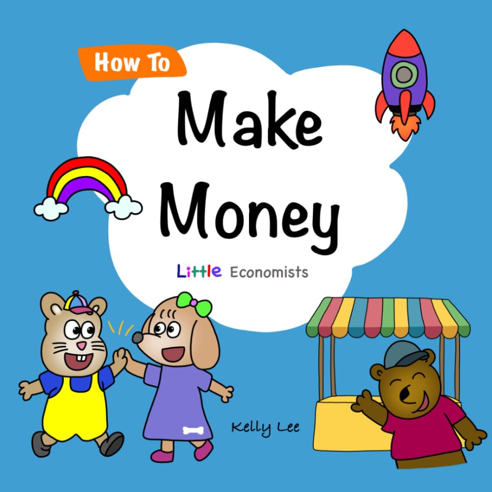 How to Make Money: A Fun Financial Literacy Book for Kids Ages 5+ – Learn About Earning, Teamwork, and Making a Difference (Little Economists)