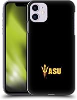Vista 9 de Head Case Designs Officially Licensed Arizona State University ASU Banner Hard Back Case Compatible with Apple iPhone 11