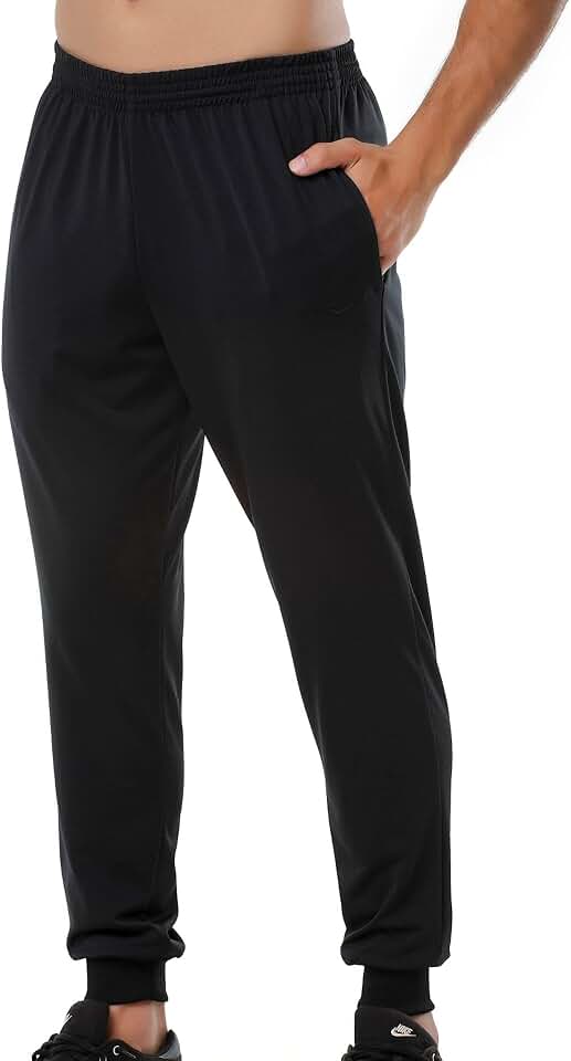Calça Jogger Masculina Elite Moletom Corrida com Bolsos UV 50+ Dry Fit
