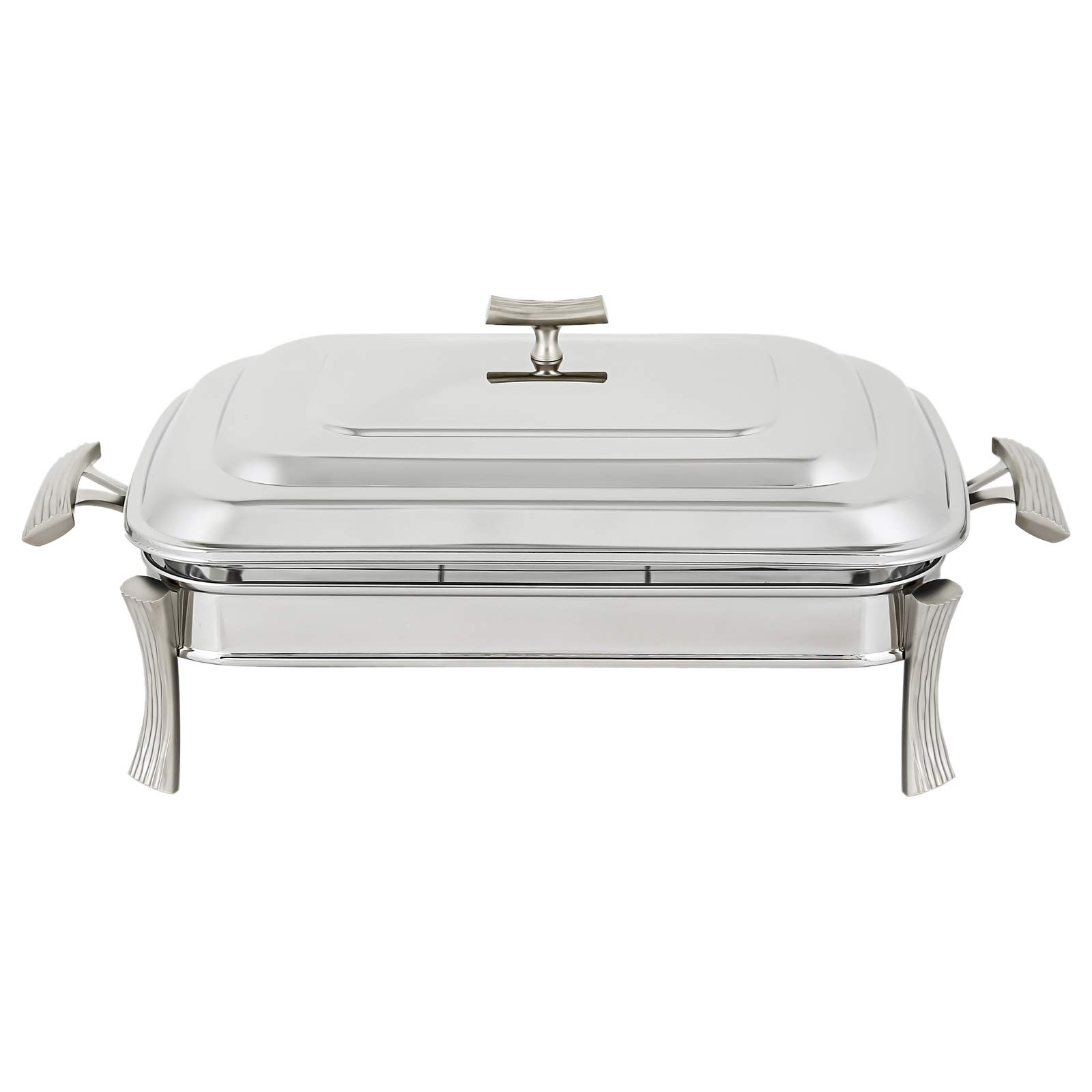 Regent Stainless Steel Onda Rectangular Warmer,Silver