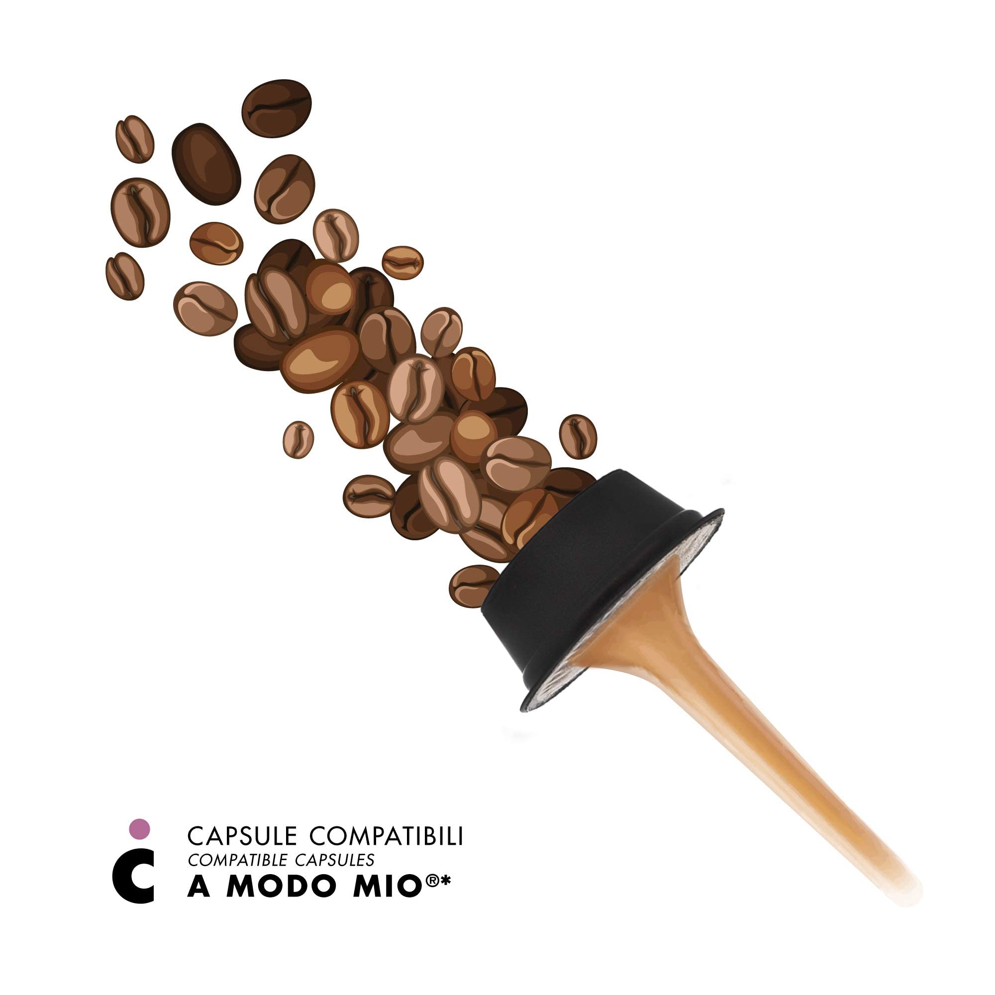 A Modo Mio Il Caffè Italiano mieszanka Torino kapsułki intensywność 11