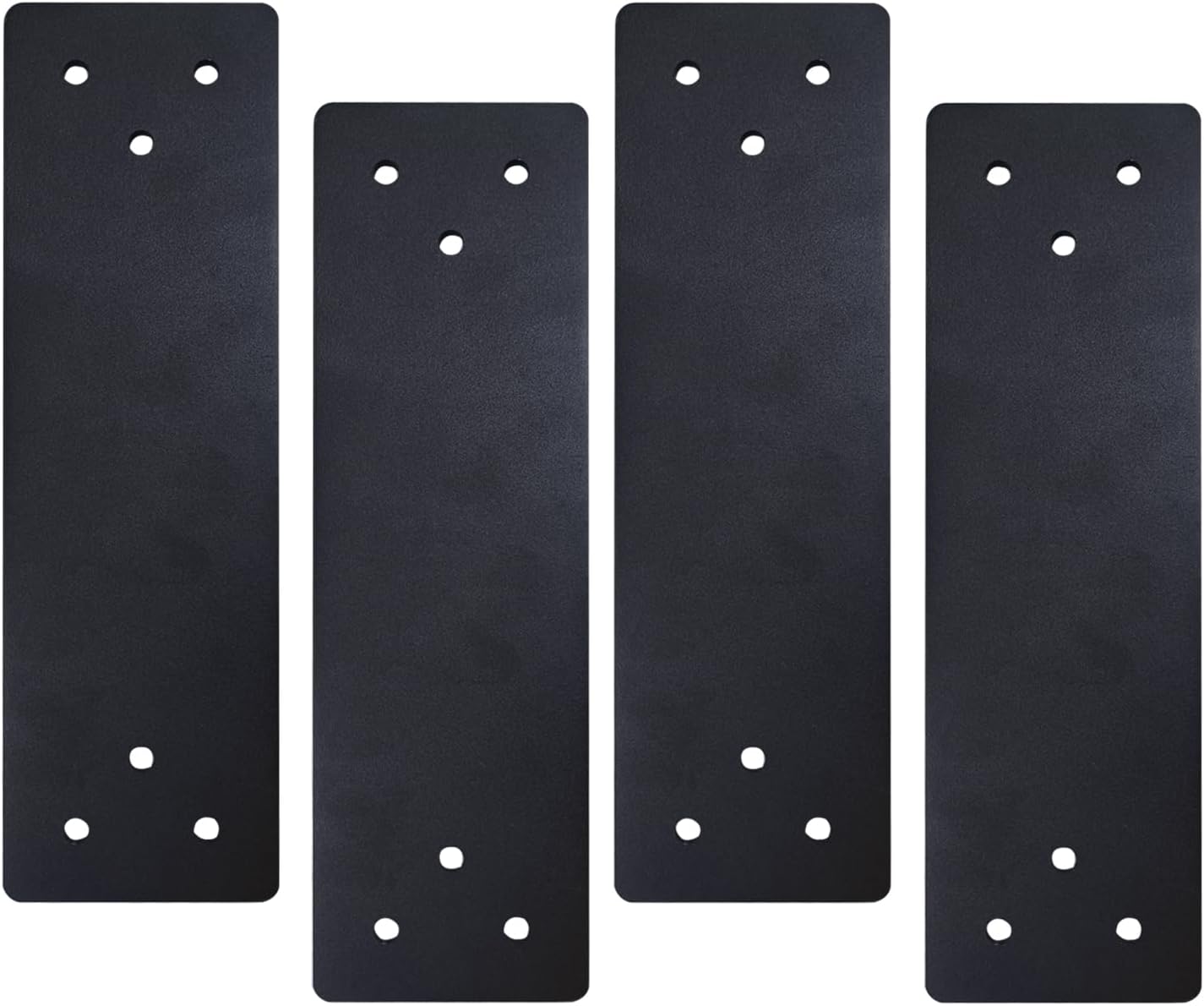 4pcs 3x10 Straight Steel Flat Mending Plate with HolesJoining Brackets, Connecting Brackets, I Strap. Metal Plate with Holes, Straight Flat Plate for Truss Framing.