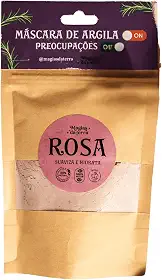 Argila Rosa em Pó SkinCare Hidratante 100g Magias da Terra