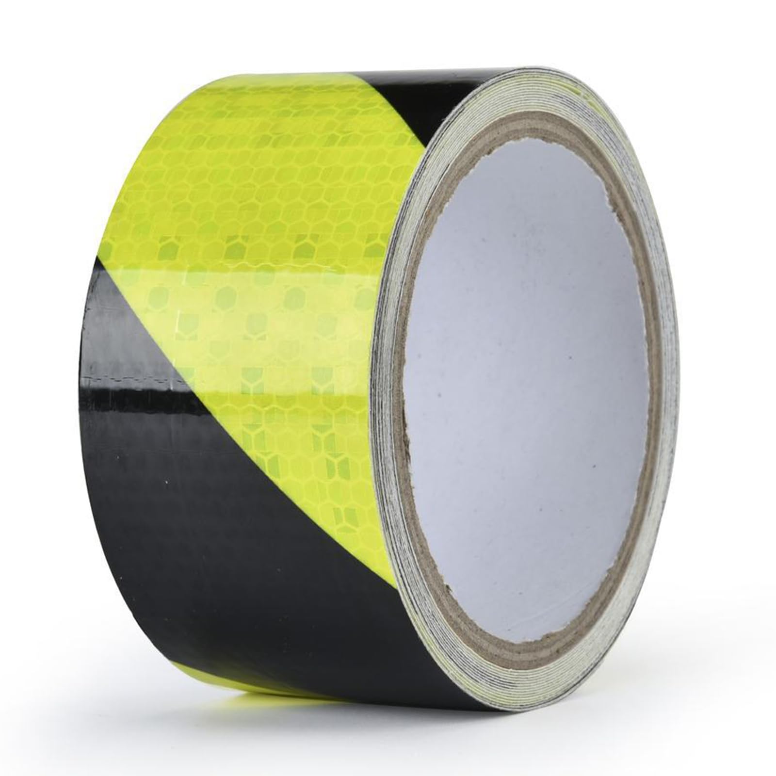eallen Cinta Reflectante Adhesiva - 5Cm X 45.7M Bicolor Cinta De Advertencia Reflectante De Sarga, Alta Intensidad Pegatina Autoadhesivo Seguridad Advertencia,Green Black