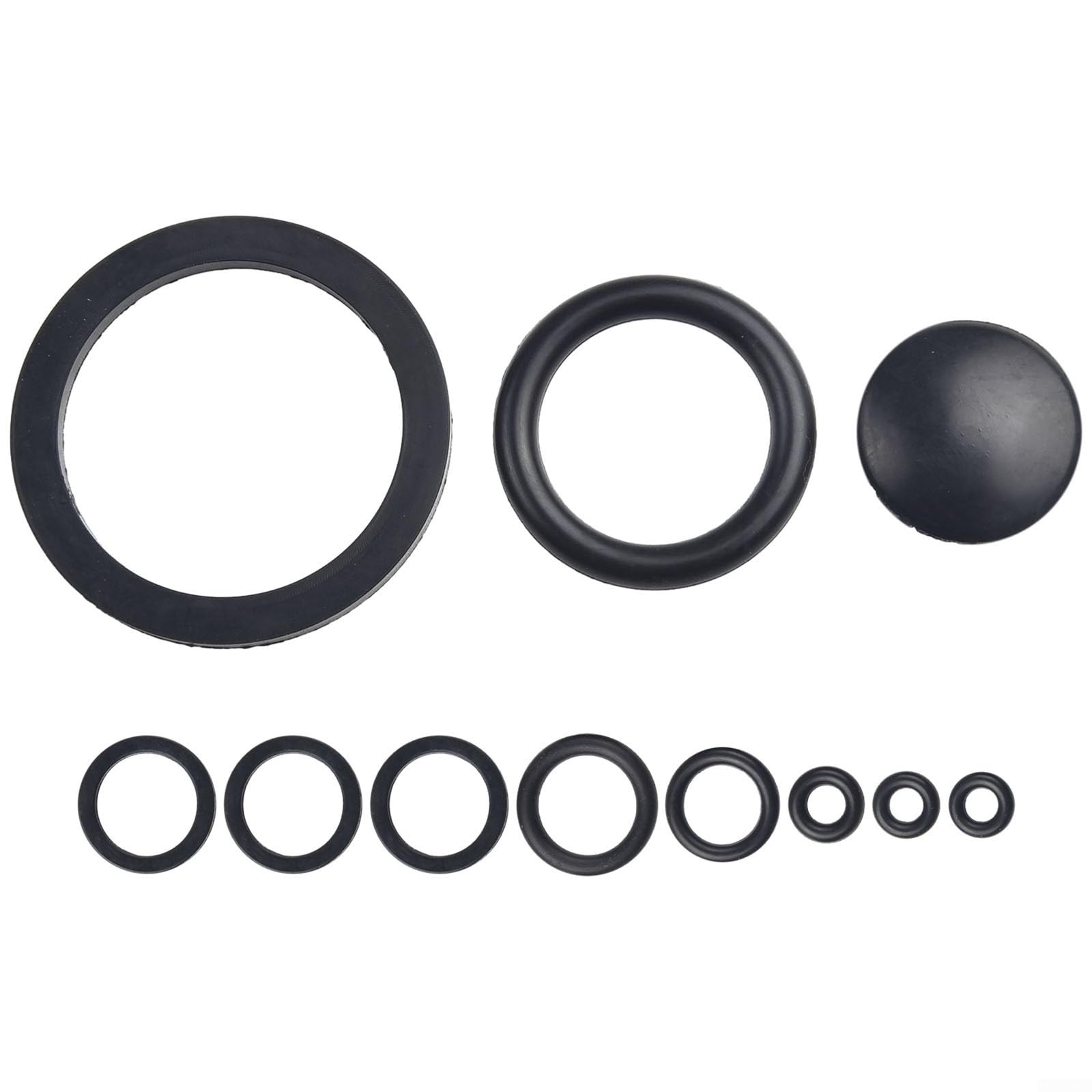 Professional Rubber Seal Set Garden Sprayer Replacement Parts for 3L 5L 8L Pressure Sprayer Black 10 Pack Sprayer Accessories, Rubber Sealing Rings