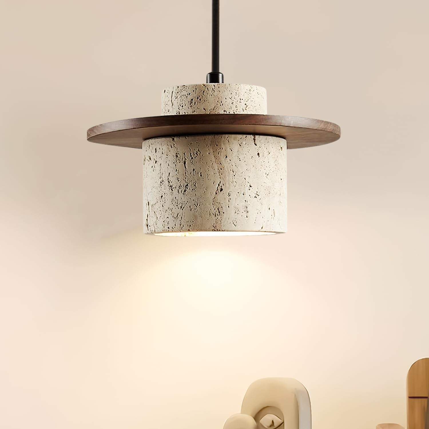 Photo 1 of Axamate Large Wabi Sabi Pendant Light 9.85in 1 Light
