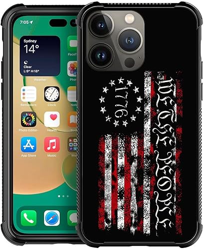 DAIZAG Funda compatible con iPhone 14, protección completa, a prueba de golpes, antiarañazos, funda de poliuretano termoplástico para hombre y