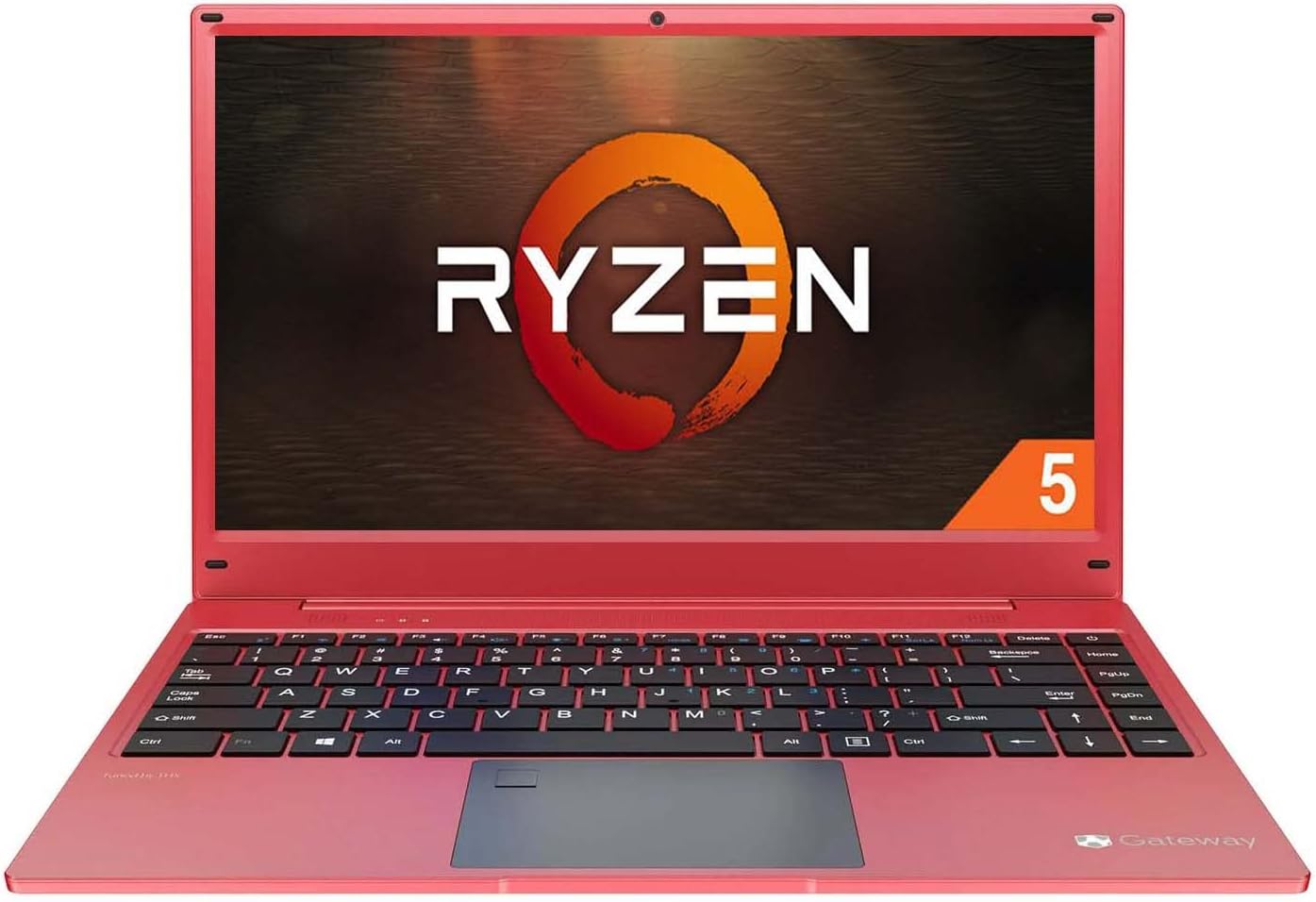 Gateway 14.1" FHD High Performance Laptop in Red Ryzen 5 Quad-Core up to 3.7 Processor 8GB DDR4 RAM 256GB SSD HDMI Wi-Fi Win 11