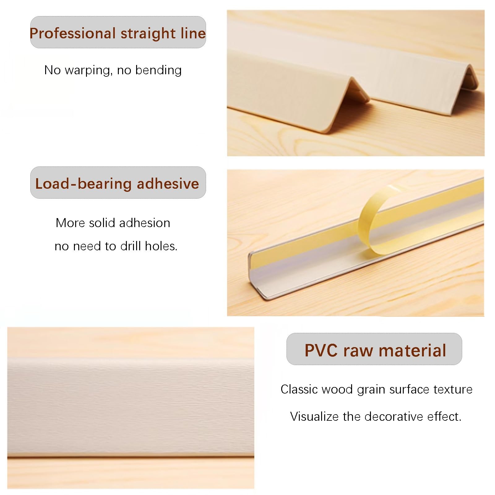 Protección de esquina de pared de aluminio multifunción L Sd Ed Guard Impact Ber (blanco 31 pulgadas/80 cm) seguro para el hogar para niños y mascotas