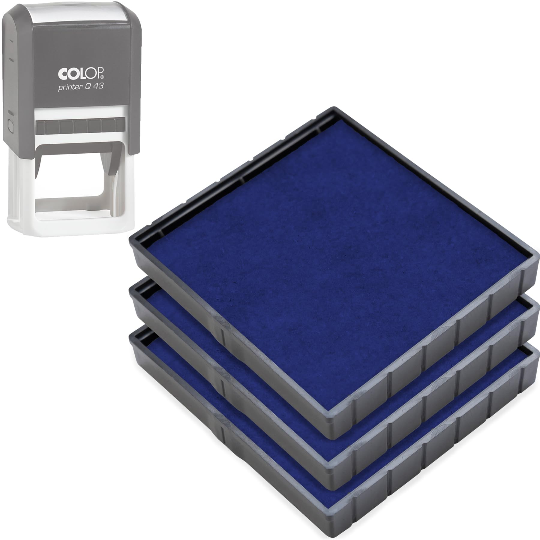 Pack De 2 Rechanges Pré-encrées E/10/2 Bleu / Rouge