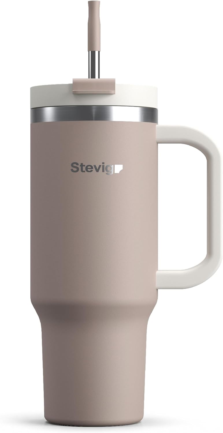 2 Moods Tuck-in Tumbler Sızdırmaz Çelik Termos 900 ML Pure Cashmere ST-243