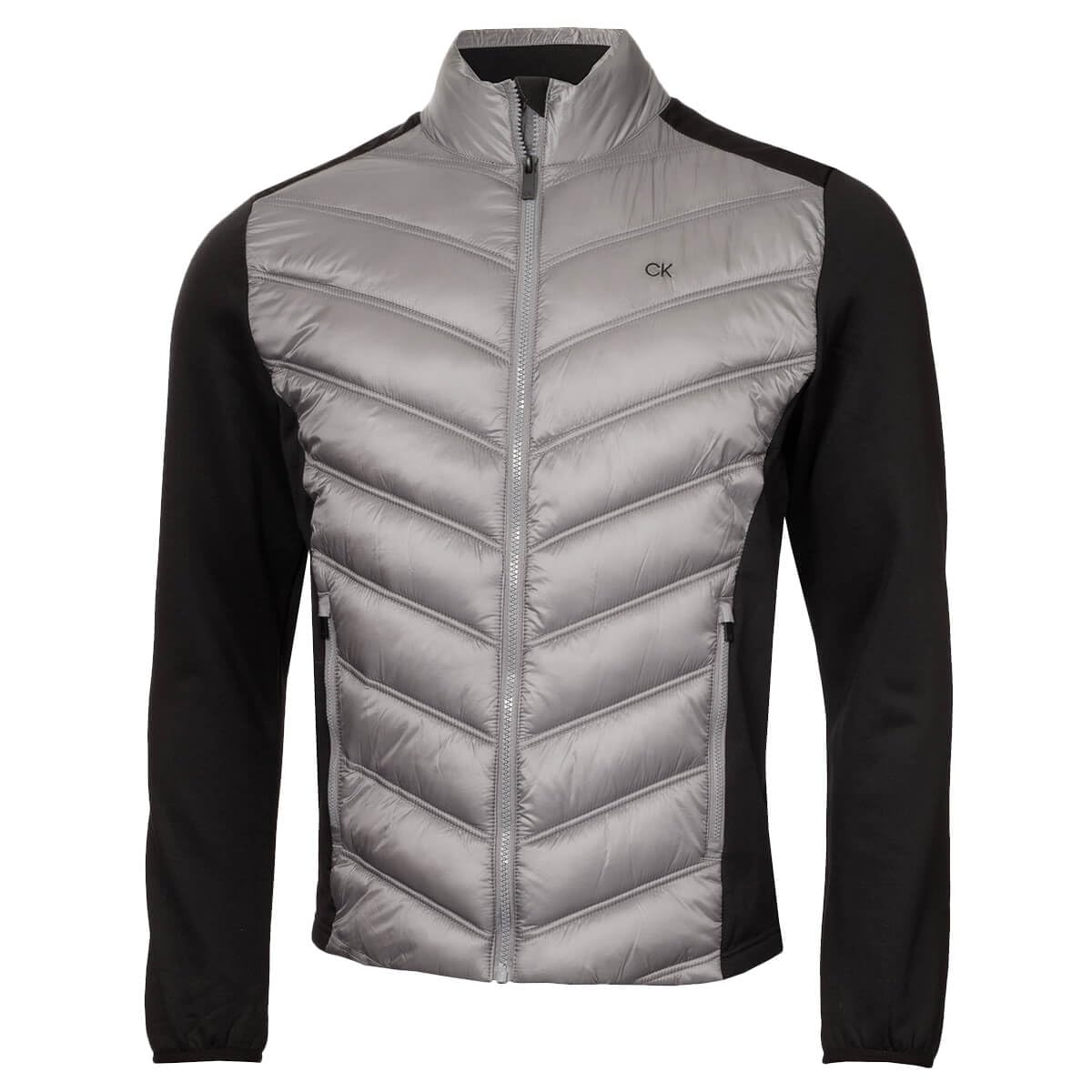 Calvin Klein Men's Black/Silver Frontera Hybrid Golf Jacket - Xl