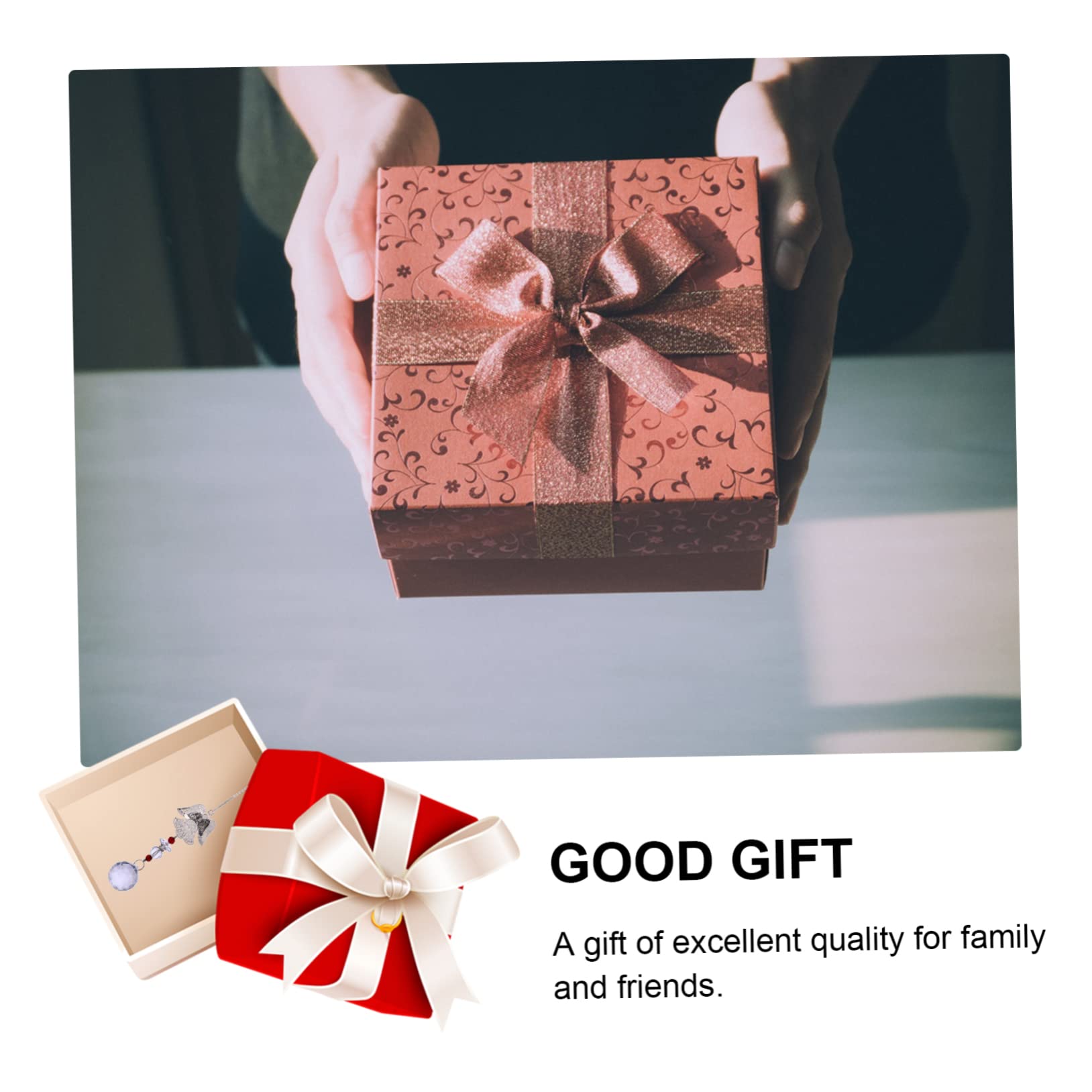 Happyyami 6stücke Kristall Engel Für Lampen Deko Hängende Ornamenten Für Fenster Türen Hochzeiten Weihnachtsbaum Große Rote Kristallkugeln