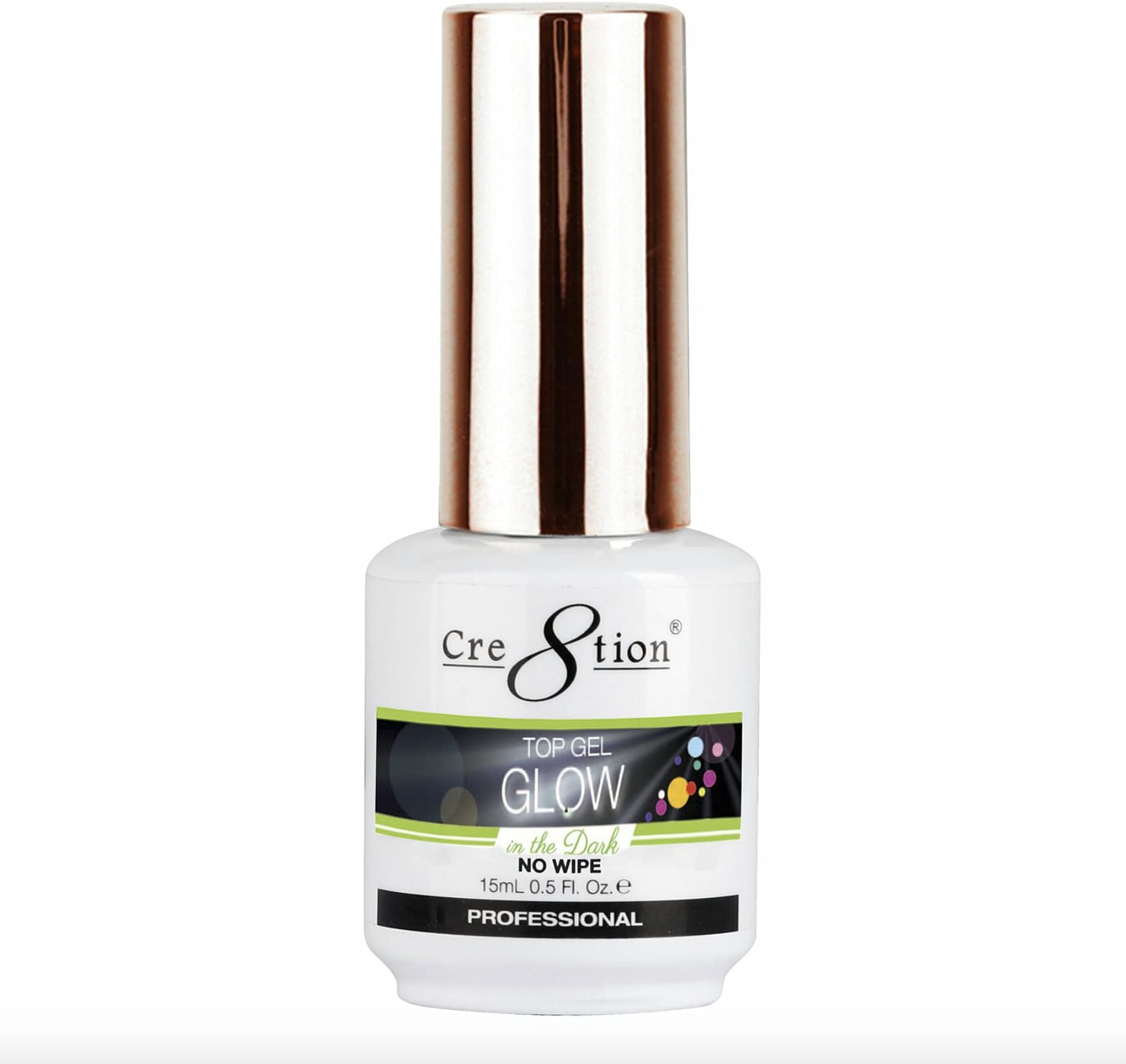 Glow in The Dark Soak Off Top Coat Gel Polish led uv lamp needed Curing Nail Art Nail Polish