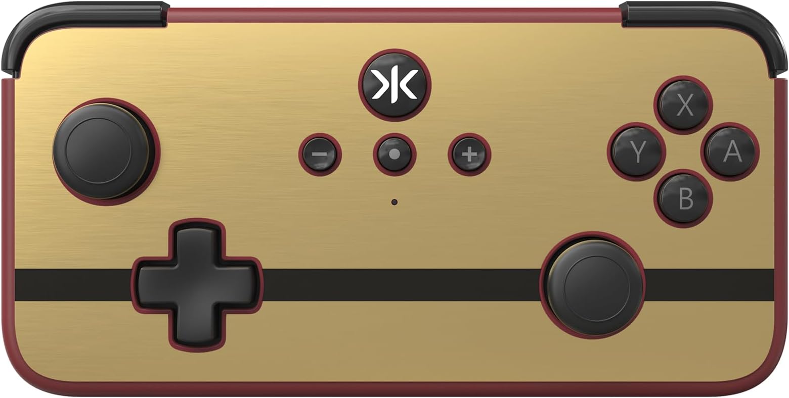 CRKD NEO S - Wireless Collectible Controller for Nintendo Switch OLED, Mobile, PC, Smart TV, Steam Deck OLED, Legion Go, Rog Ally Gaming (Retro Gold)