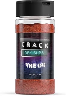 CRACK Dry Rubs - The OG | All Purpose Seasoning | Great on Ribs, Chicken, Steaks, Fish, Everything | Savory Seasoning | Meat Seasoning & Spice Dry Rub | Gourmet Rubs | BBQ Dry Rub | NO MSG