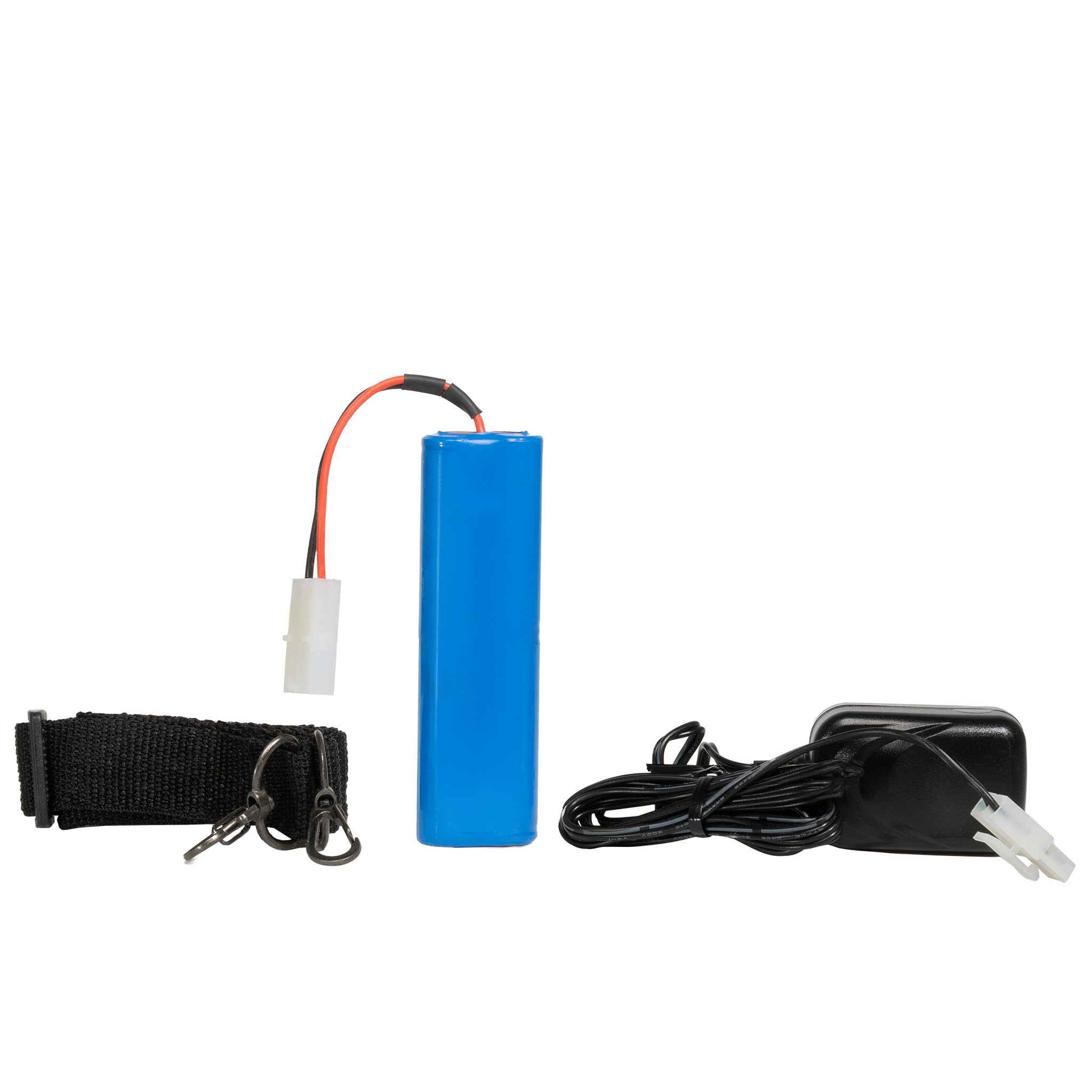 Fucile softair elettrico D94 nero, ABS resina, 2 caricatori 170 pallini, sicura singolo full-auto, calcio retrattile, Ni-MH 4.8V 700mAh + caricabatterie, POTENZA 0,9 JOULE