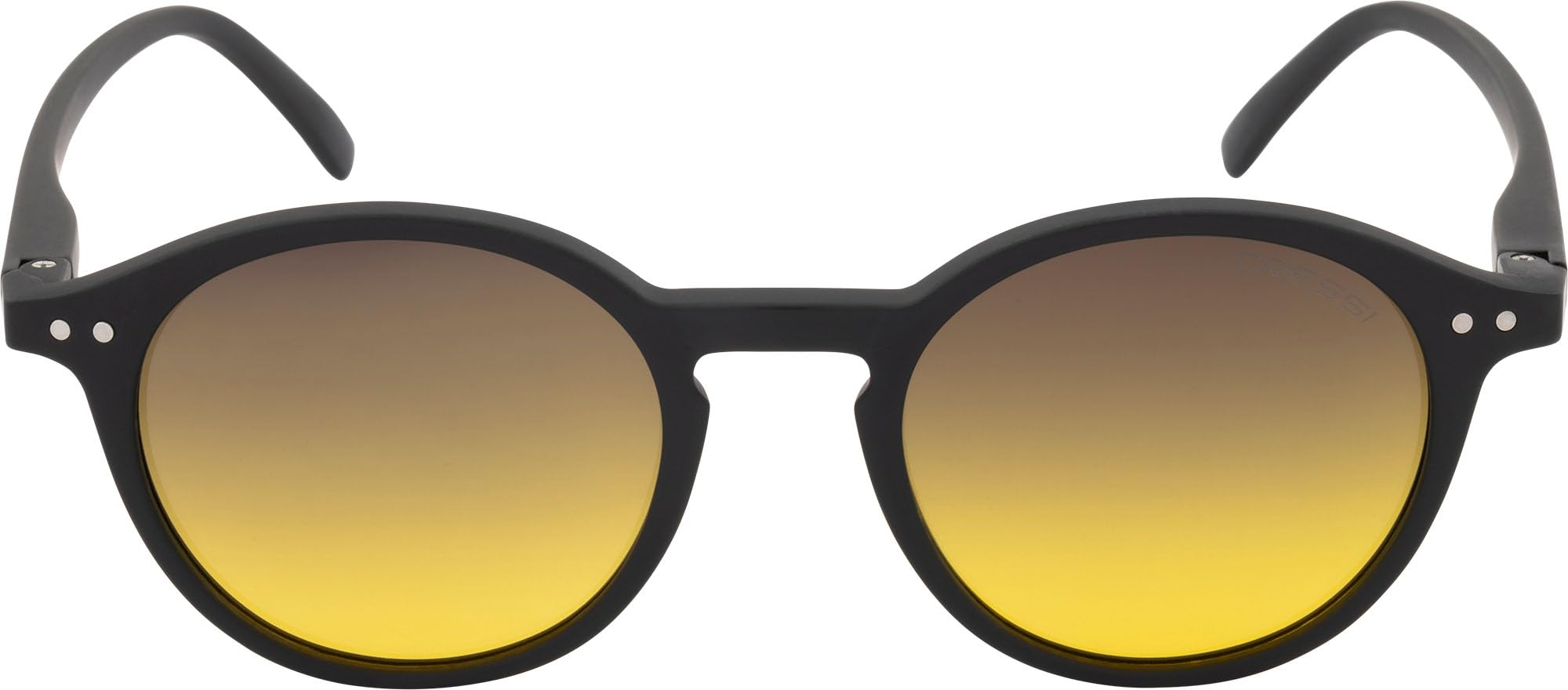 Cressi Glance Sunglasses Black/Fume Yellow Lens - Unisex Polarised Sports Sunglasses perfect for Sea, Boating and Fishing, Frame PC Black, Lens TAC Fume Yellow