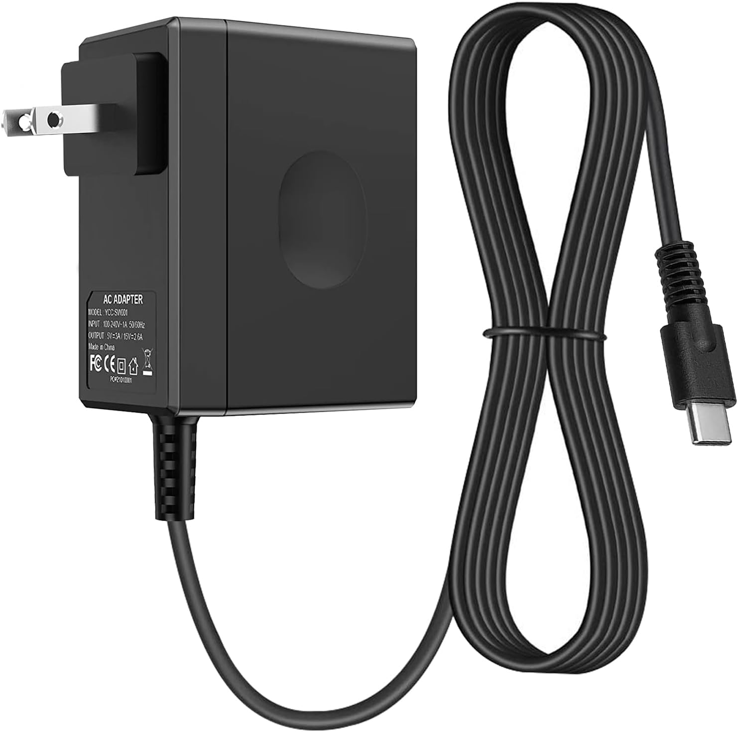 Charger for Nintendo Switch and Switch OLED and Switch Lite