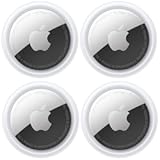 Apple AirTag Tracking Device, 4-Pack (Renewed)