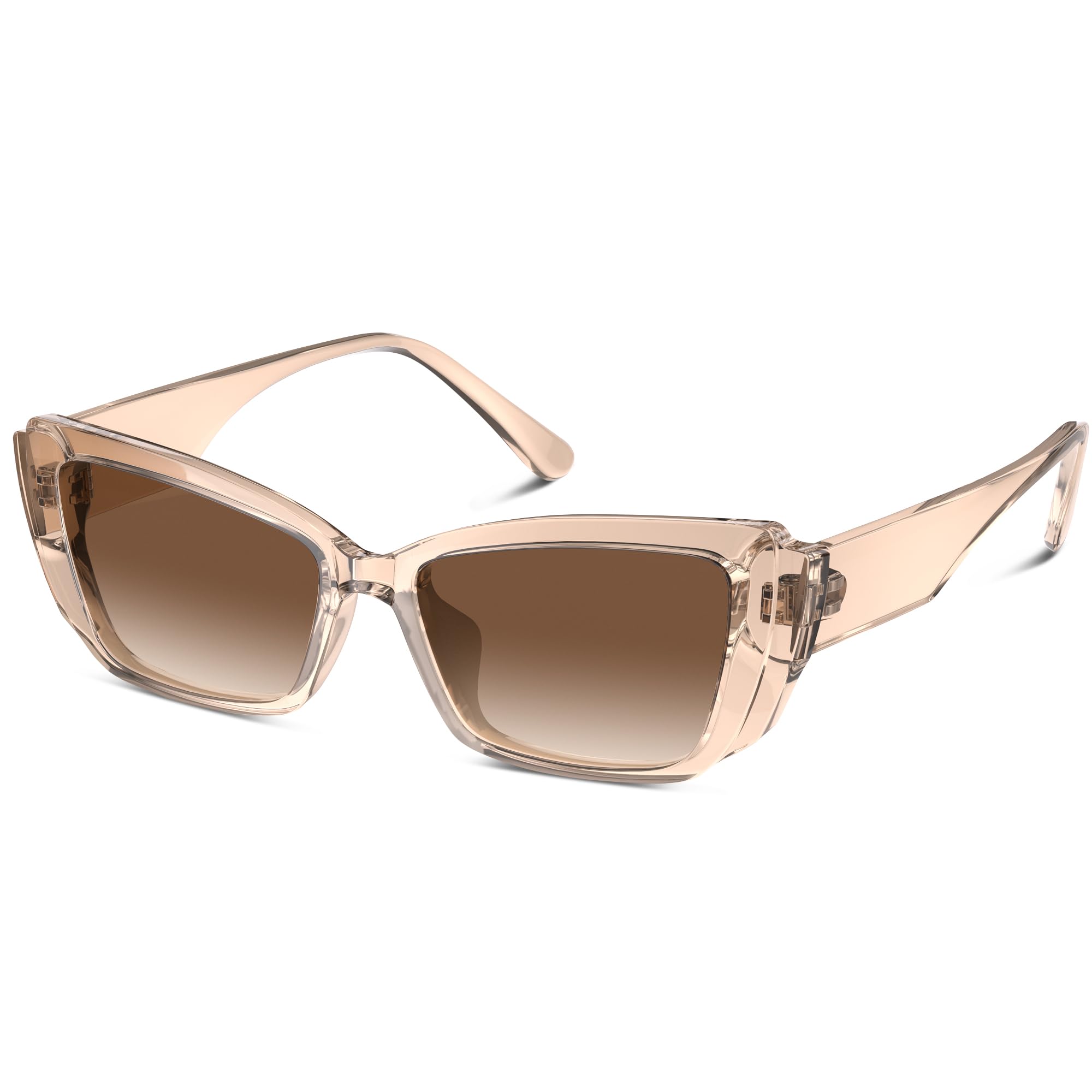 JASPIN Rectangle Sunglasses for Women Men Y2k Sun Glasses UV Protection