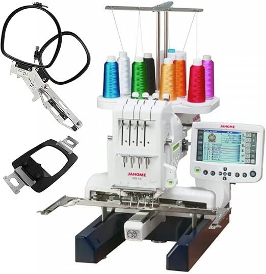 Janome MB4S FourNeedle Embroidery Machine with included