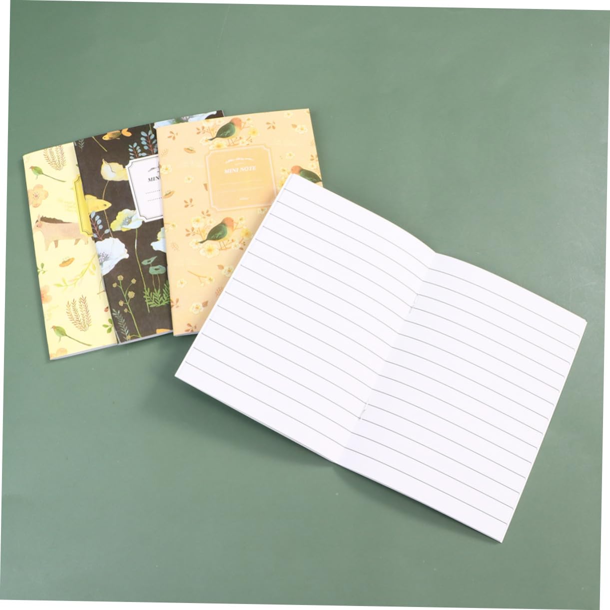 jojofuny 3 Set Mini Notebook Con Pagine Quaderni Eleganti Per Ufficio E Scuola Stili Pratici E Compatti Per E Note 50 Pezzi * 3