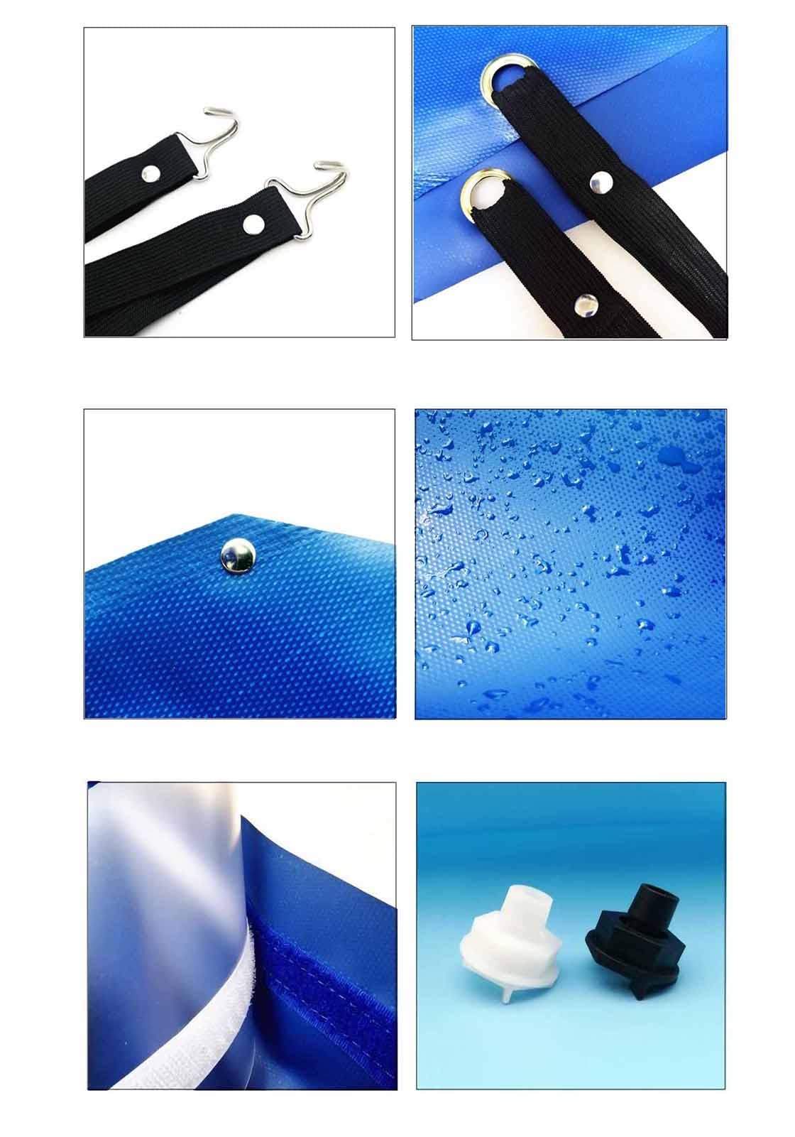Housse Climatiseur Extérieur Couverture,Housse de nettoyage pour climatiseur, sac de protection pour lavage de la poussière, housse de nettoyage pour climatisation, bleu pour climatisation 1-1.5P