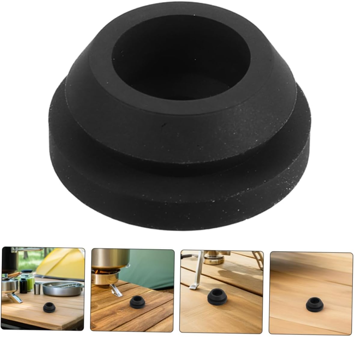Gadpiparty 12pcs Rv Stove Grommets Kit for Cooktop, Rubber Grate Grommets Prevent Slipping, Compatible with Camper and Trailer Kitchens, Stove Top Cushion Replacement Parts
