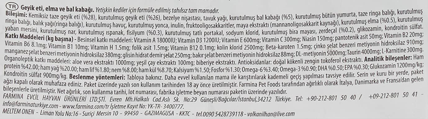 FARMINA ND Cat Pumpkin VENADO 5KG