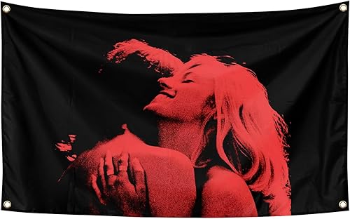 Divertido tapiz de TV para niña, cubierta de álbum de música de salida francesa, tapiz de pared para dormitorio, tapiz de fiesta, dormitorio disponible en Yaxa Venezuela