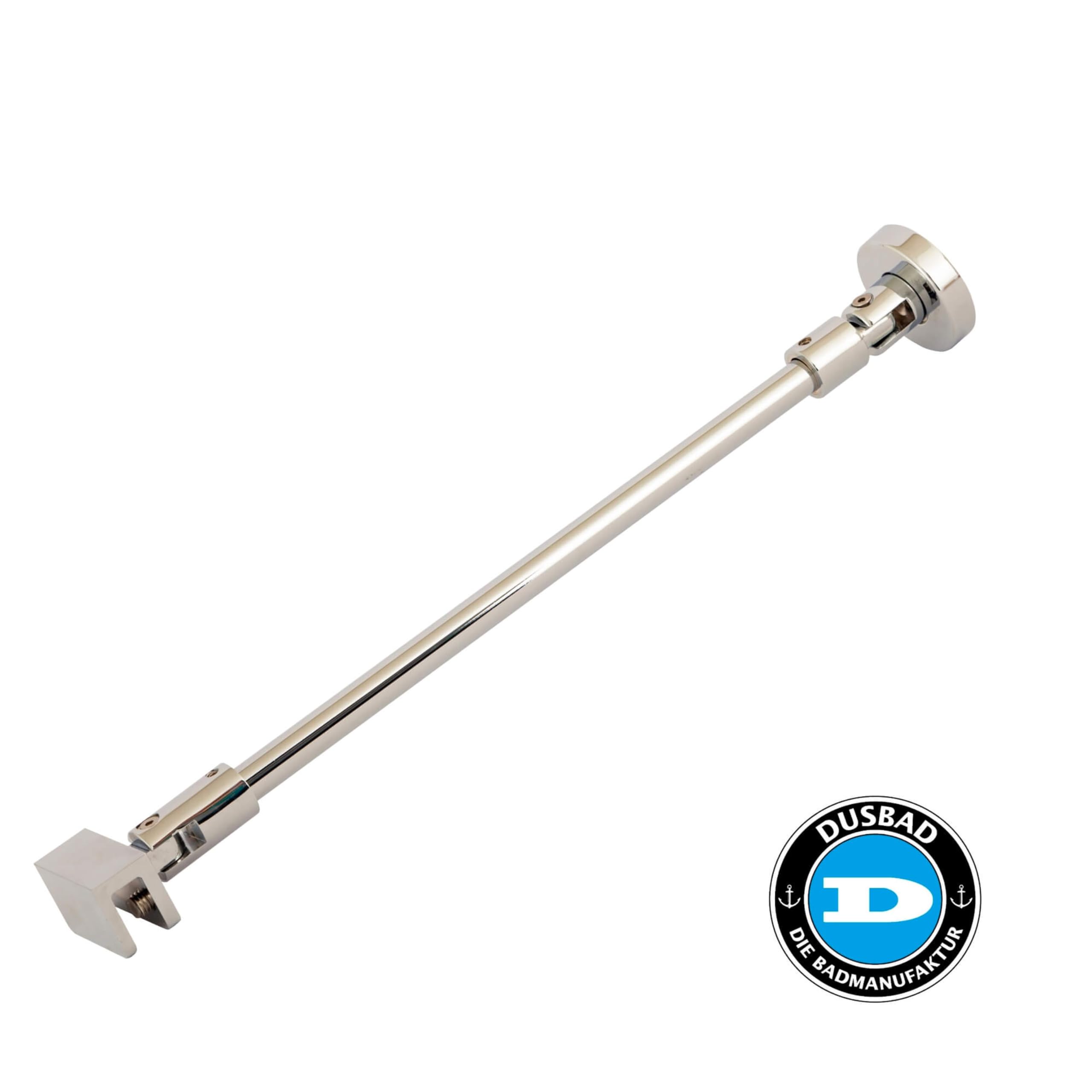 Wandanschluss-Set - Stabilisator für Duschkabine 300mm, chorm
