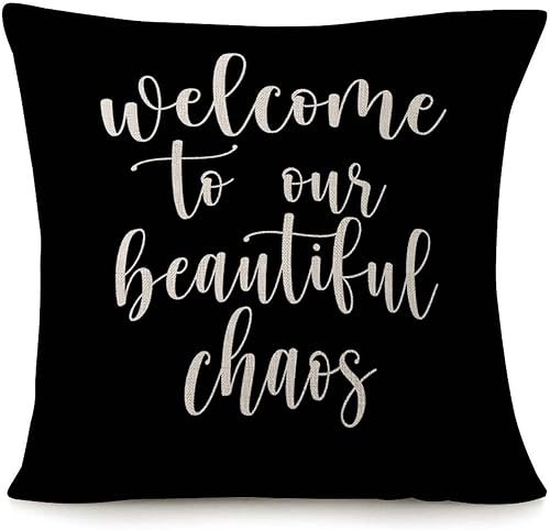 Miniatura 8 de You are My Happily Ever After Throw Pillow Covers 20x20 Farmhouse Cotton Linen Cushion Cover Case for Sofa Couch Living Room Home Decor